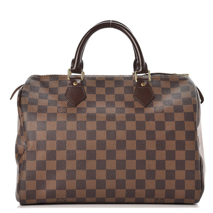 Louis Vuitton Damier Ebene Speedy 30 1 of 18