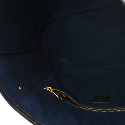 Louis Vuitton Empreinte Monogram Giant Neverfull MM Black 11 of 12