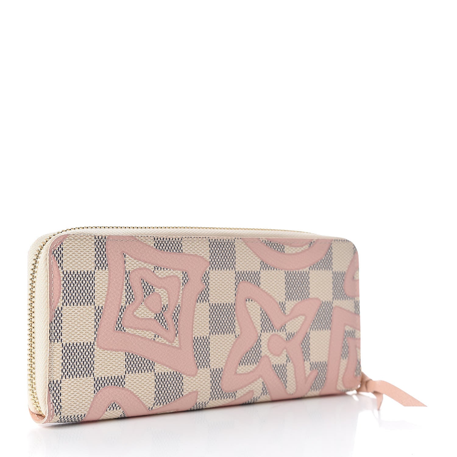 Louis Vuitton Damier Azur Tahitienne Clemence Wallet 3 of 8