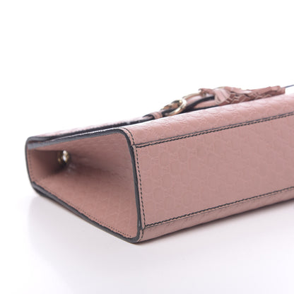 Gucci Microguccissima Medium Emily Chain Shoulder Bag Soft Pink 8 of 12