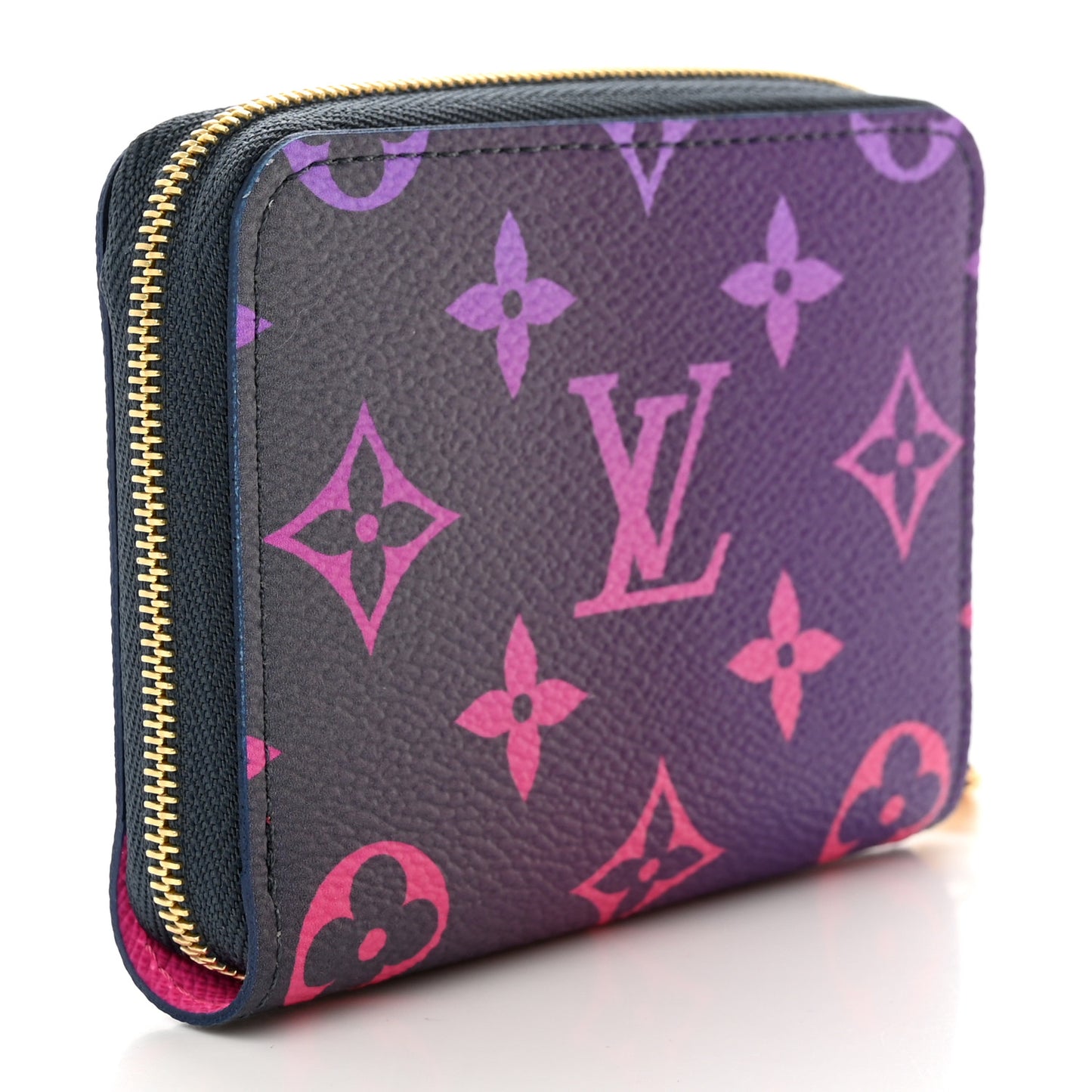 Monogram Giant Spring In The City Zippy Coin Purse Midnight Fuchsia