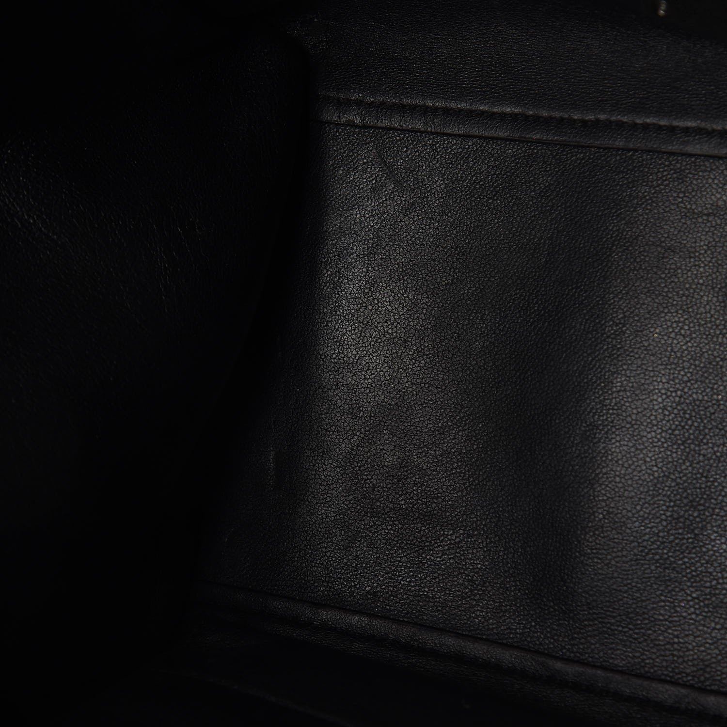 Celine Drummed Calfskin Suede Large Trapeze Black 12 of 15