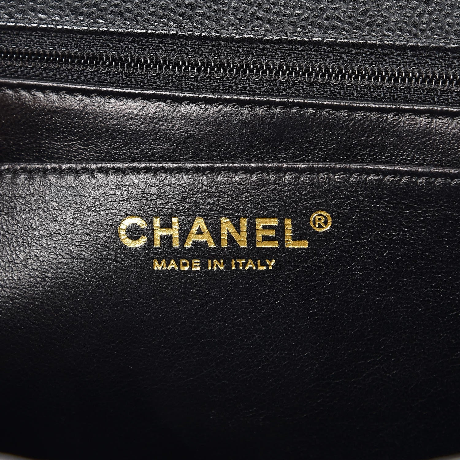 Chanel Caviar Quilted Jumbo Single Flap Black 7 of 8