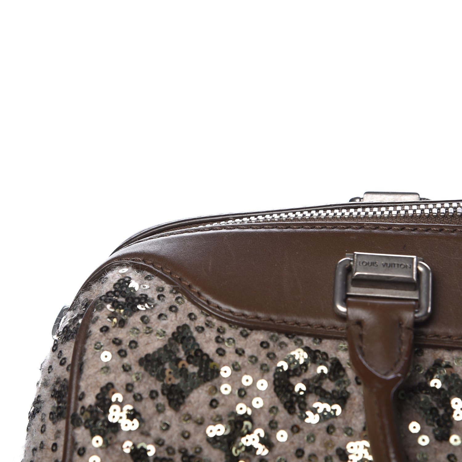 Louis Vuitton Sequin Monogram Sunshine Express Speedy Kaki 10 of 23