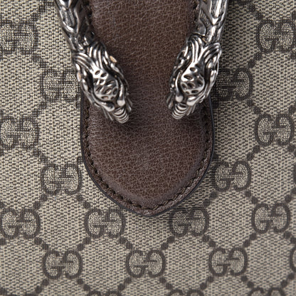 Gucci GG Supreme Monogram Medium Dionysus Bucket Bag Beige New Acero 11 of 11