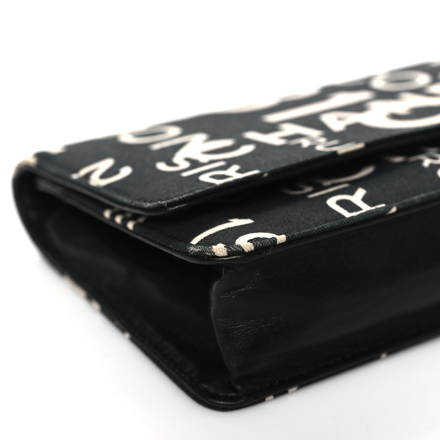 Denim Coco Wallet On Chain WOC Black