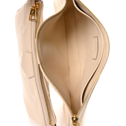 Louis Vuitton Empreinte Monogram Giant Multi Pochette Accessories Cream 5 of 9