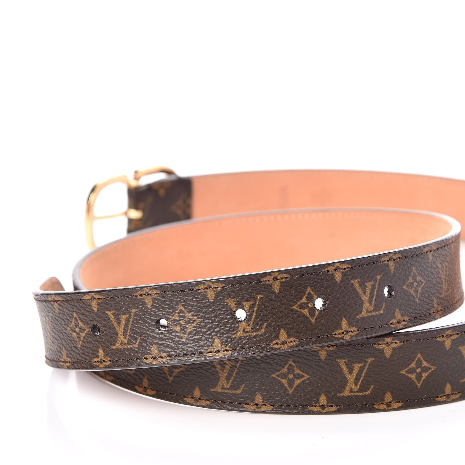 Louis Vuitton Monogram Mini 25mm Belt 90 36 4 of 8