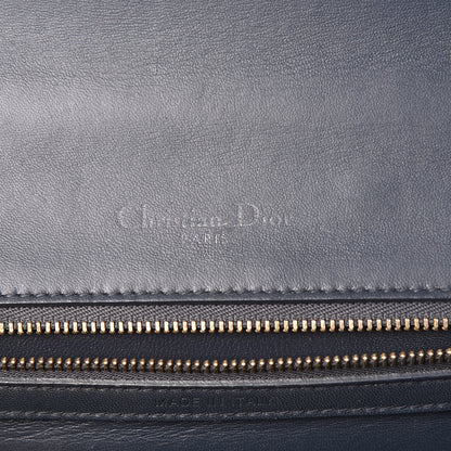 Christian Dior Metallic Patent Micro-Cannage Medium Diorama Flap Bag Gold 6 of 22