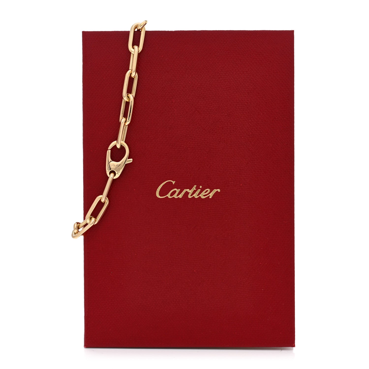 Cartier 18K Yellow Gold Santos de Cartier Link Chain Bracelet 5 of 5