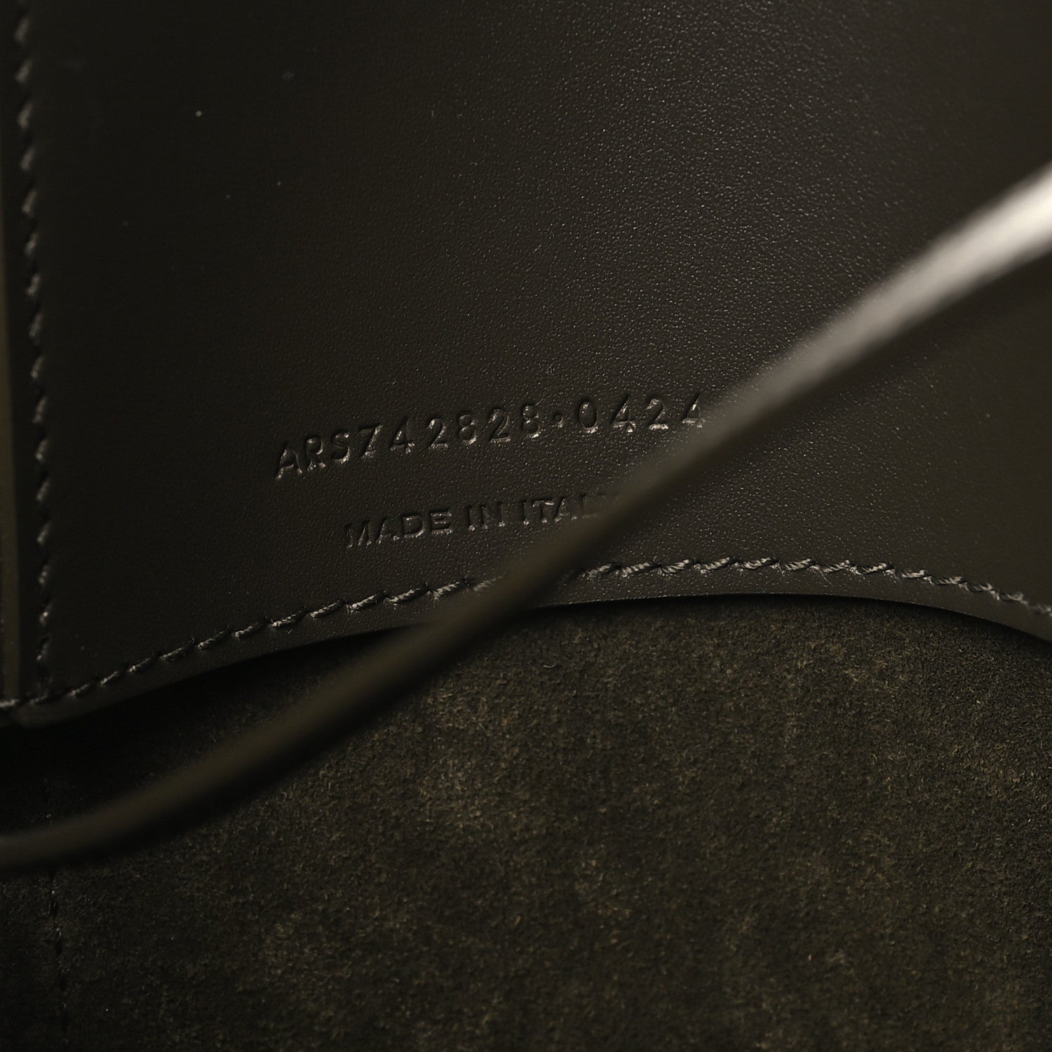 Saint Laurent Shiny Calfskin Le 37 Bucket Bag Deep Musk 7 of 10