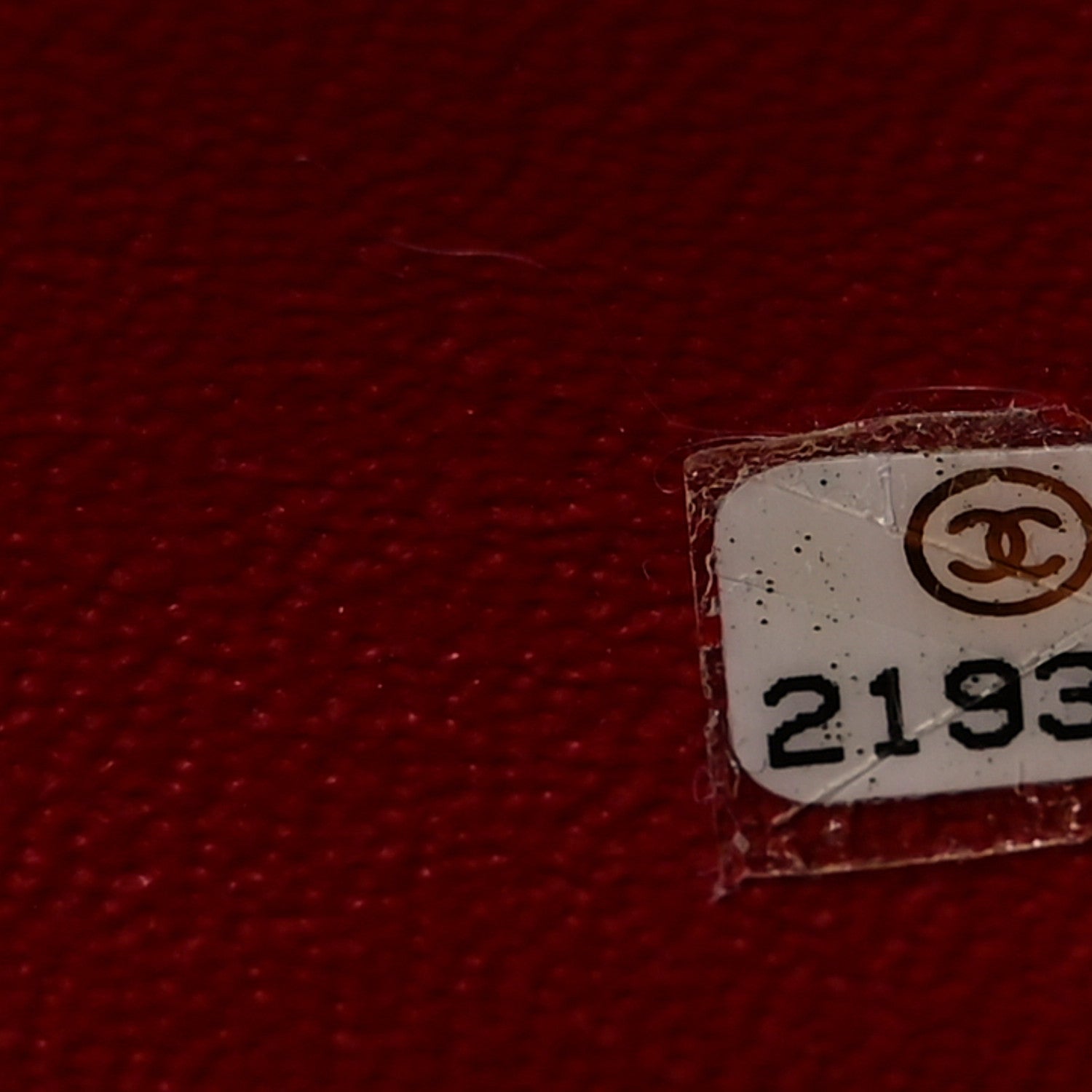 Chanel Crumpled Grained Calfskin Quilted Large Two Tone Flap Bag Red 7 of 9