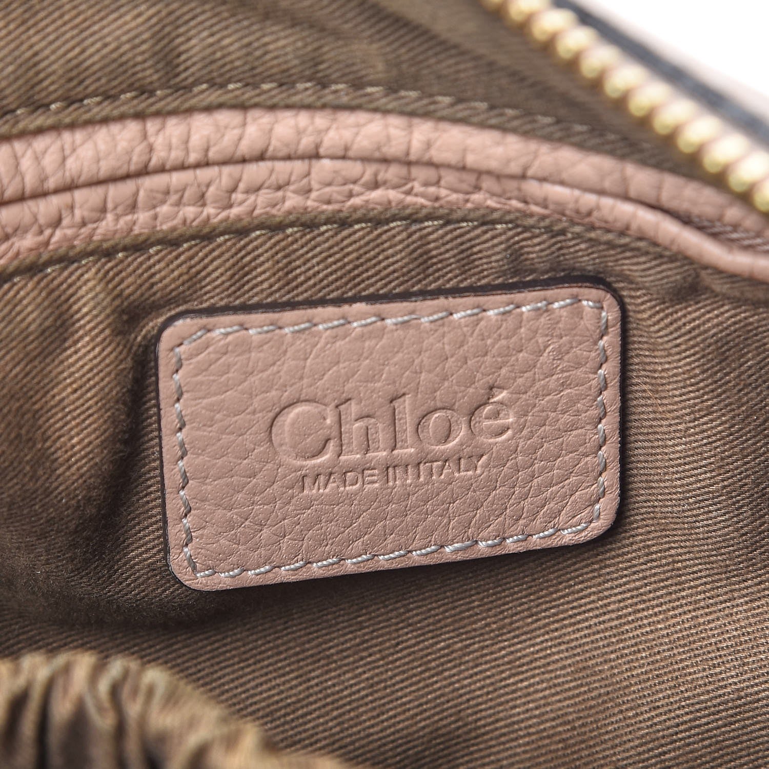 Chloe Calfskin Medium Marcie Satchel Blush Nude 8 of 13