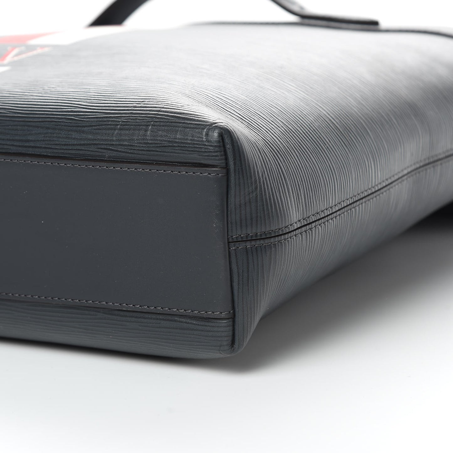 Epi Canvas Ultralight Tote Navy Stripes