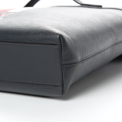 Louis Vuitton Epi Canvas Ultralight Tote Navy Stripes 10 of 11