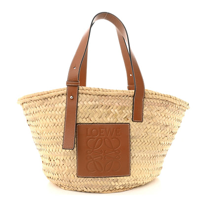Loewe Raffia Basket Tote Bag Natural Tan 1 of 12