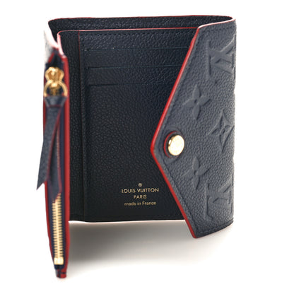 Louis Vuitton Empreinte Victorine Wallet Marine Rouge 5 of 8
