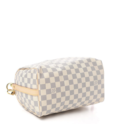 Louis Vuitton Damier Azur Speedy Bandouliere 25 3 of 9