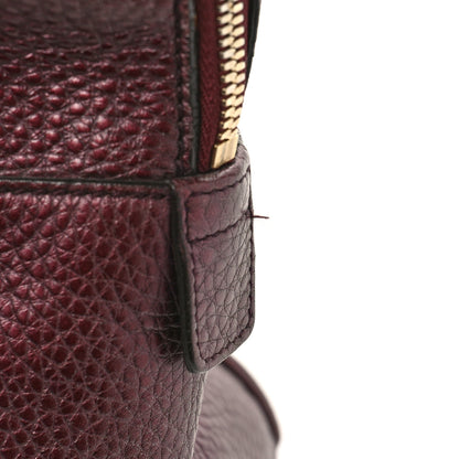 Gucci Metallic Cellarius Calfskin Medium Soho Bowler Classic Burgundy 10 of 16