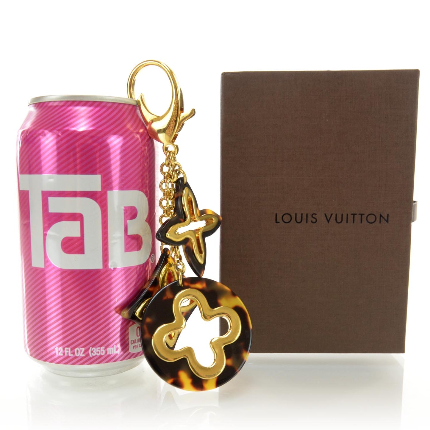 Insolence Bag Charm Ecaille