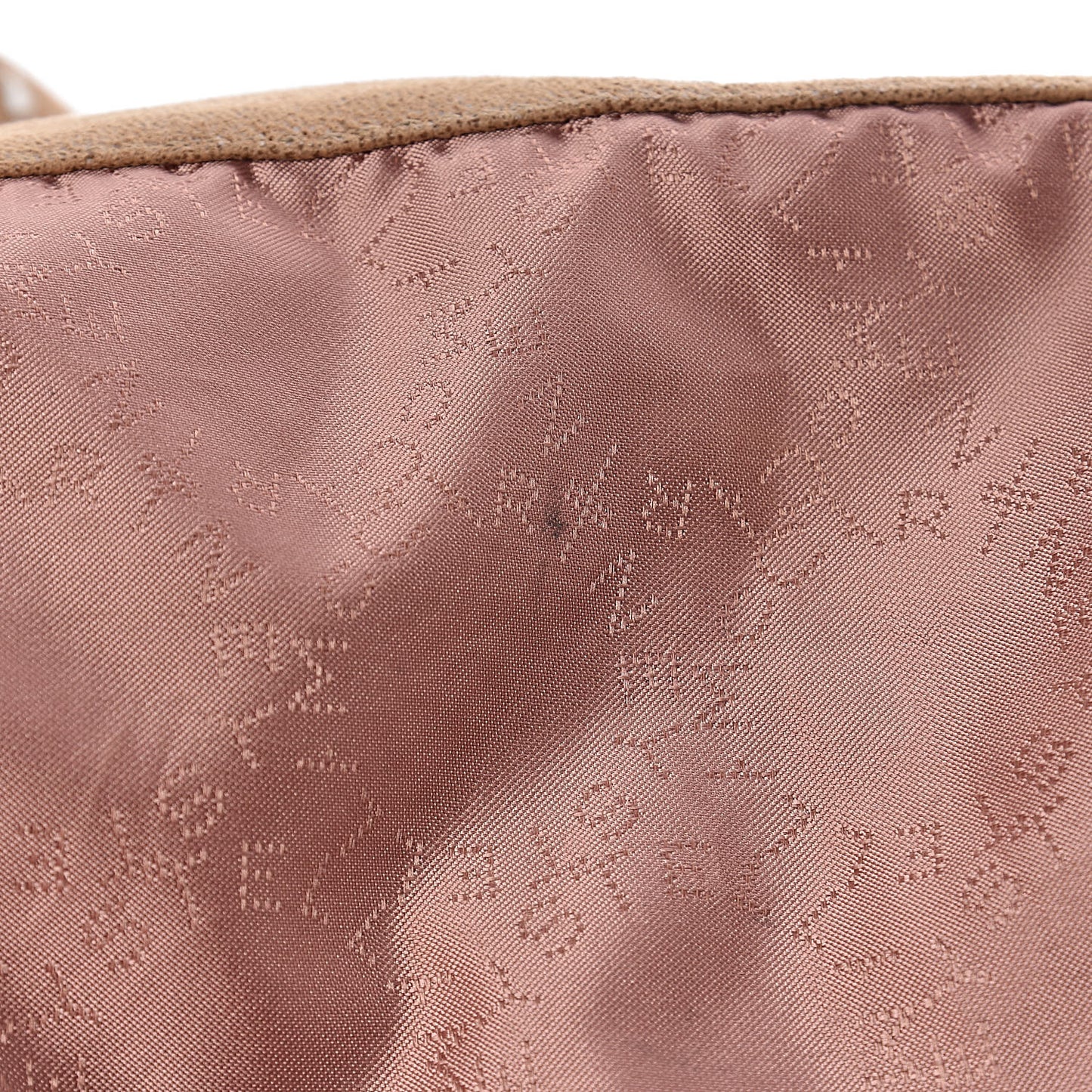 Shaggy Deer Falabella Fold Over Tote Camel