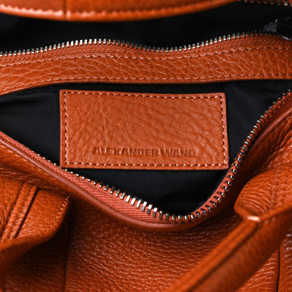 Alexander Wang Pebbled Lambskin Rocco Gold Hardware Brown 9 of 16