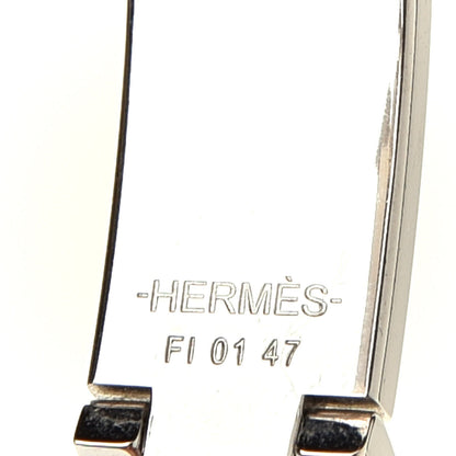 Hermes Enamel Narrow Clic Clac H Bracelet GM White 3 of 3