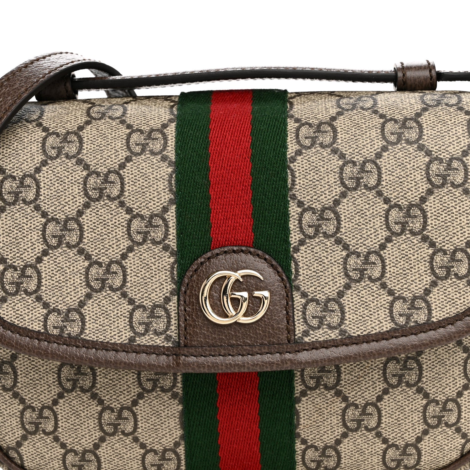GUCCI オルゴール（紙袋付き） Gucci GG Supreme Monogram Textured Dollar Calfskin Small Ophidia