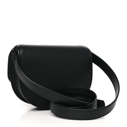 Christian Dior Grained Calfskin Mini Gallop Bag With Strap Black 3 of 10