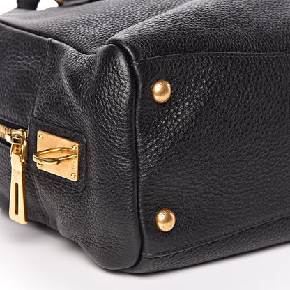 Prada Vitello Daino Bowler Black 8 of 9