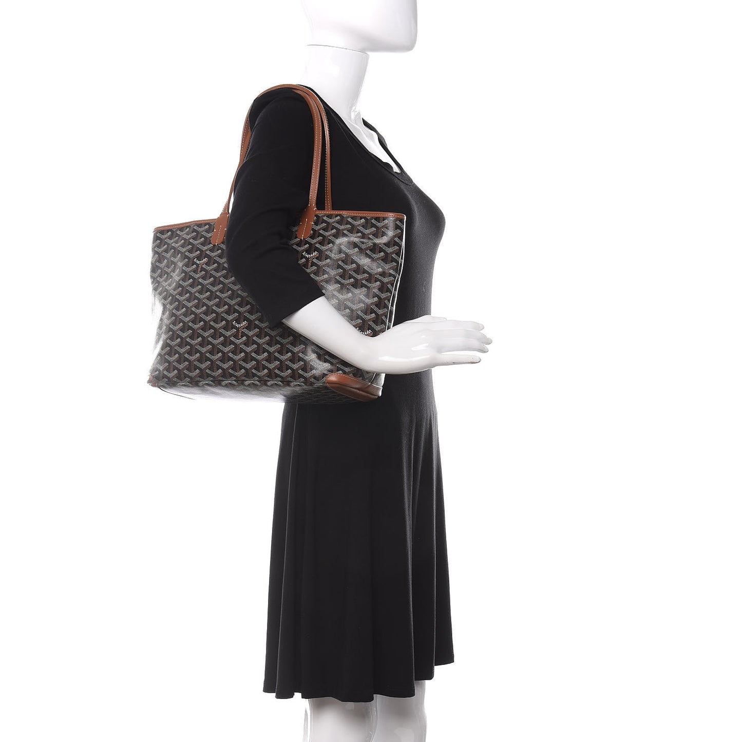 Goyardine Artois PM Black Gold