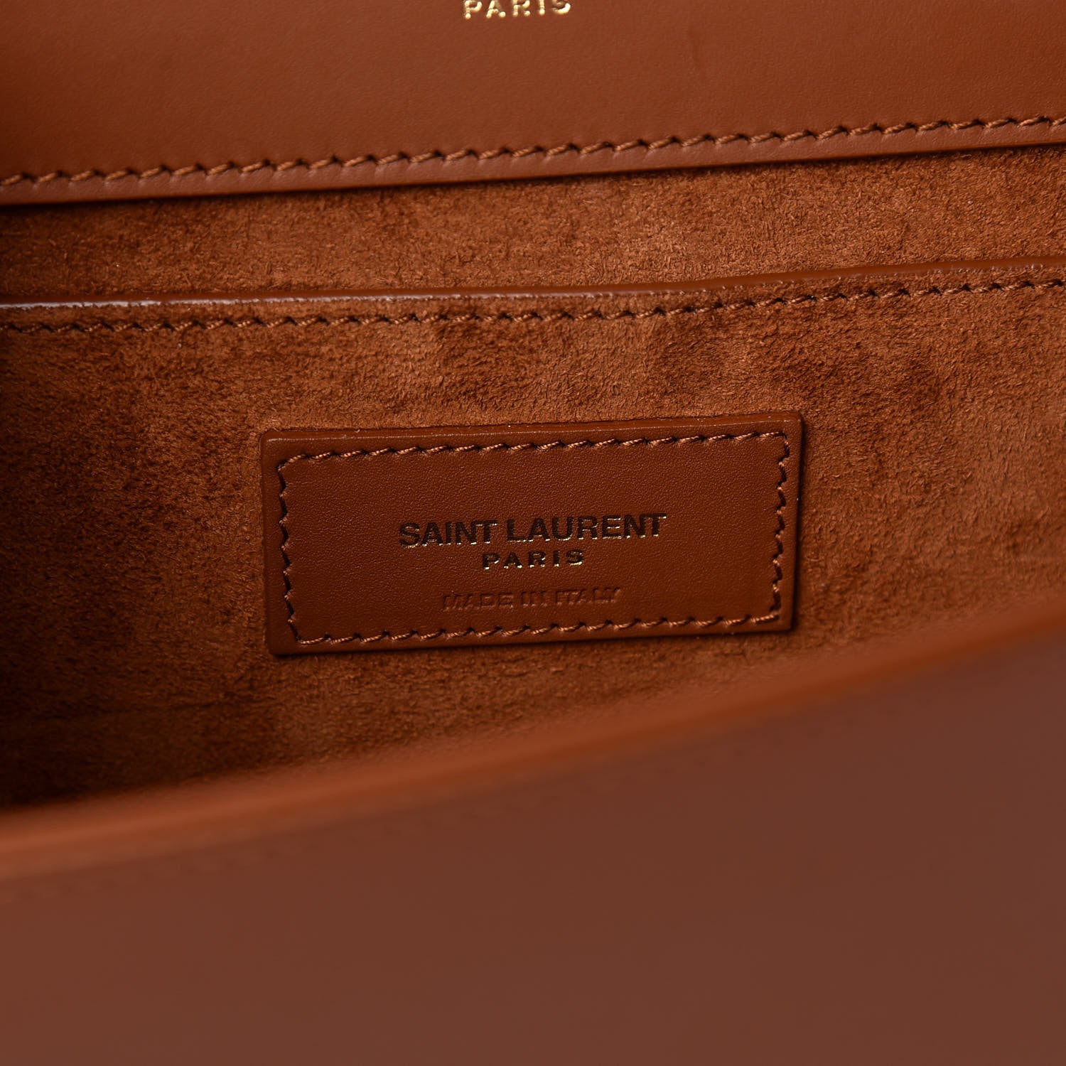 Saint Laurent Smooth Calfskin Medium Classic Monogram Kate Tassel Satchel Fauve 6 of 9