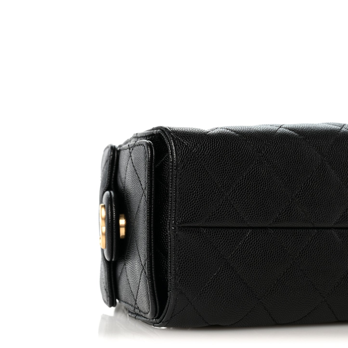 Caviar Quilted Mini Chanel 25 Handbag Black