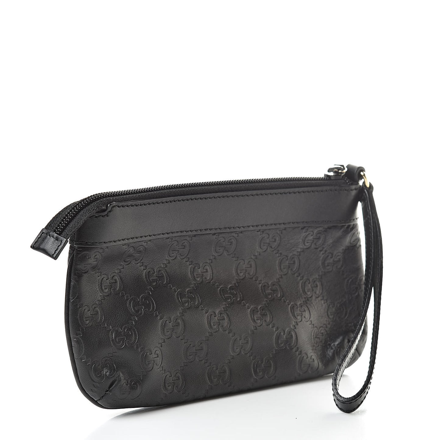 Guccissima Wristlet Black