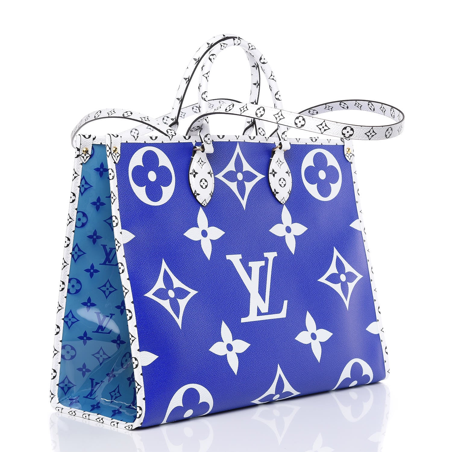 Louis Vuitton Monogram Giant Okinawa Onthego Blue 3 of 10