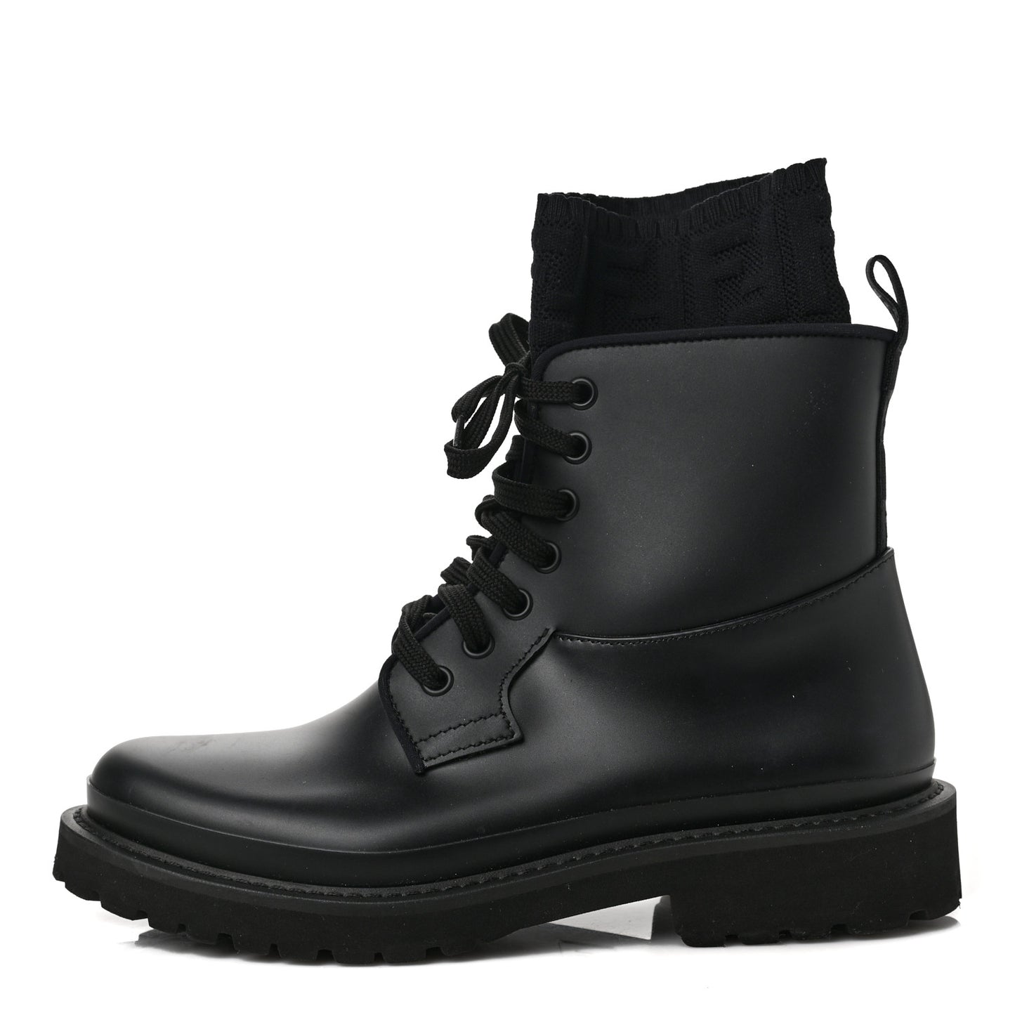 PVC FF Sock Rockoko Combat Boots 37 Black