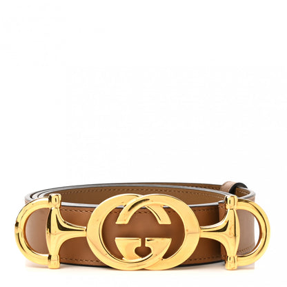 Gucci Calfskin Zumi 30mm Belt 95 38 Friky Taupe 1 of 5