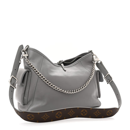Louis Vuitton Lambskin CarryAll Cargo Vibe PM Trianon Gray 3 of 9