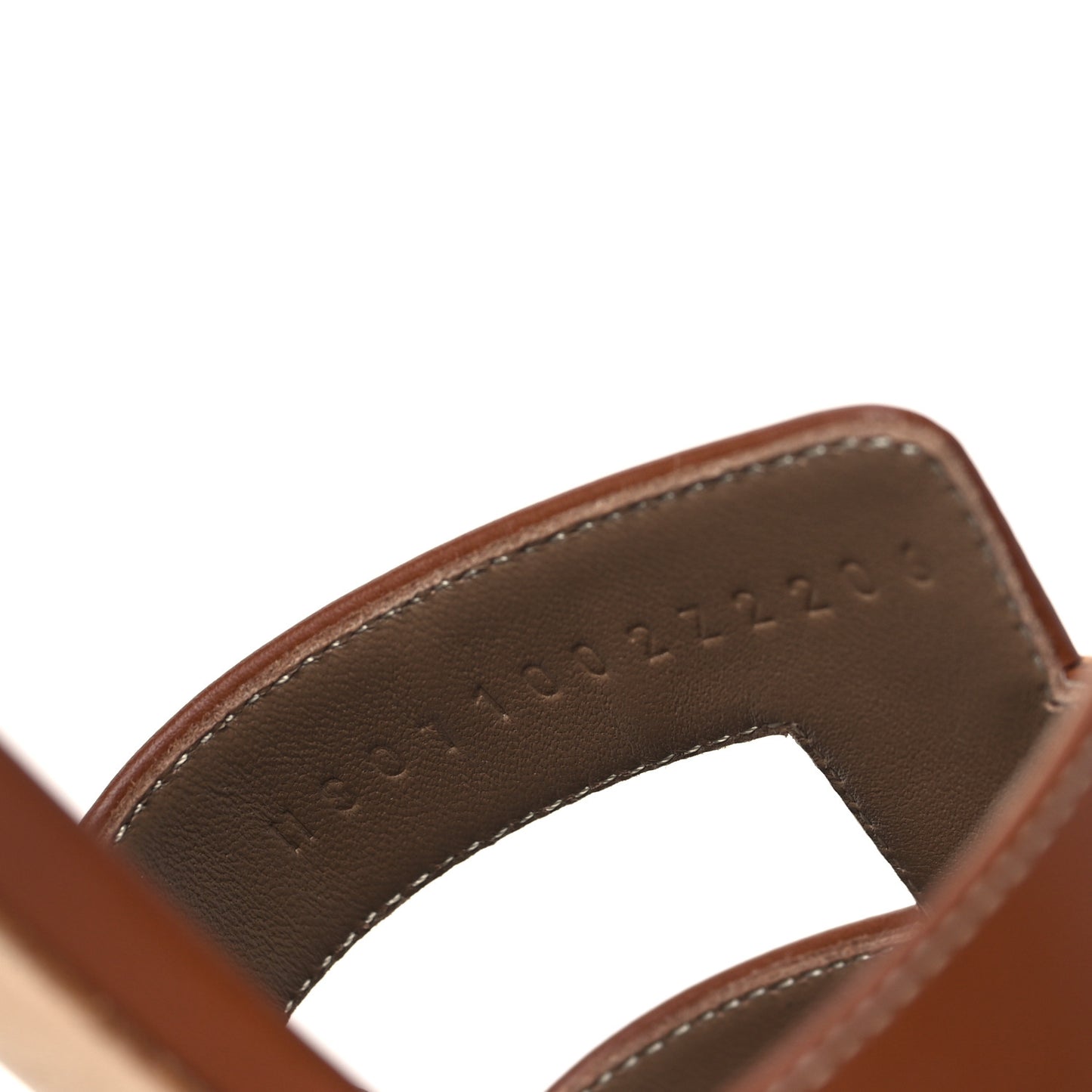 Calfskin Oasis Sandals 38 Gold