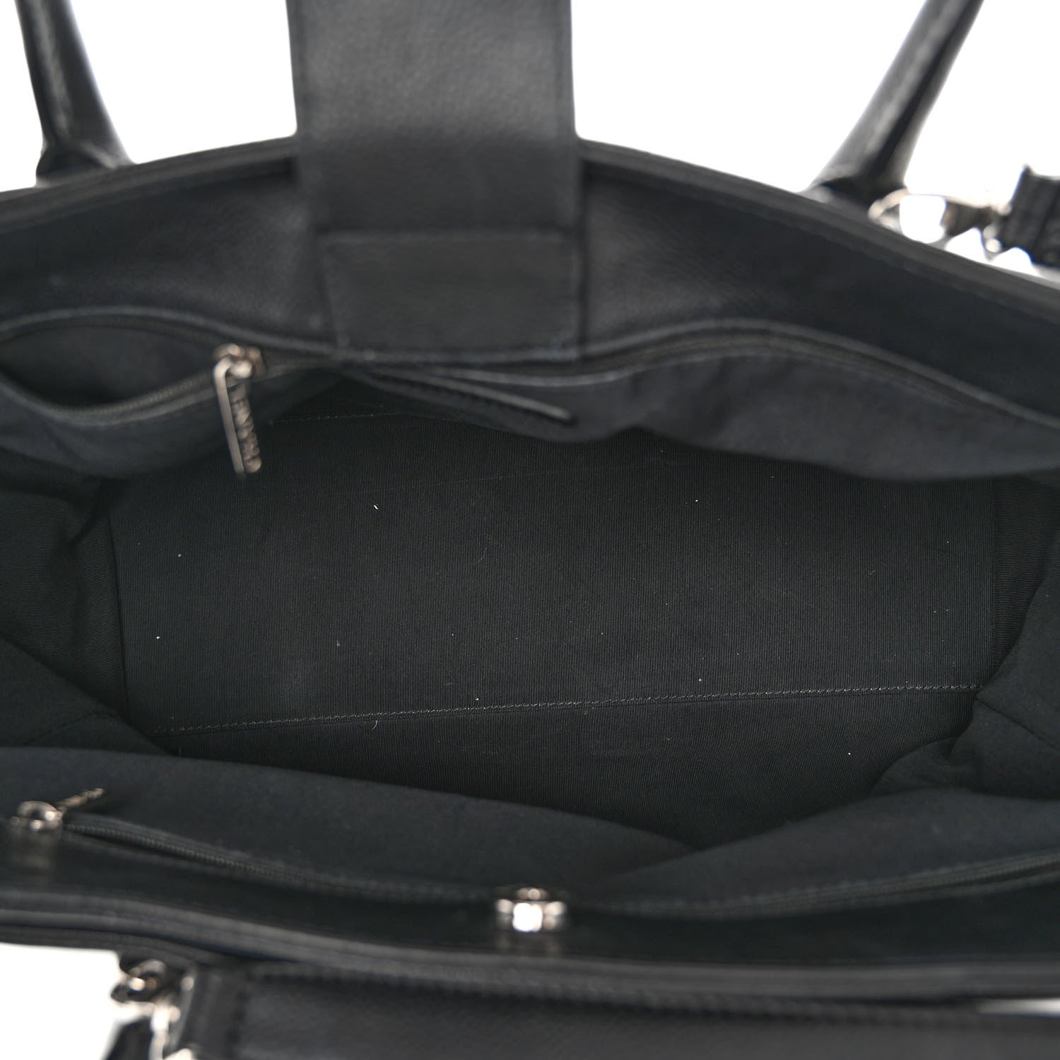 Chanel Caviar Cerf Executive Shopper Tote Black 5 of 10