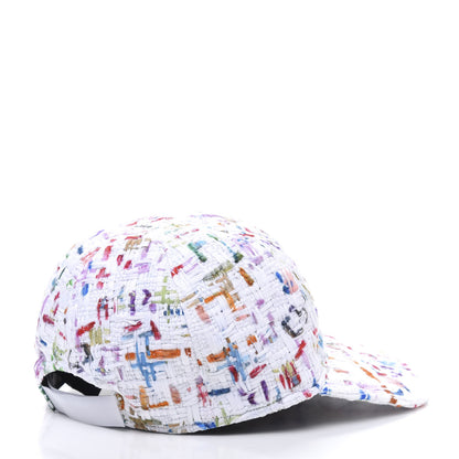 Chanel Tweed Cap Hat Multicolor 5 of 8