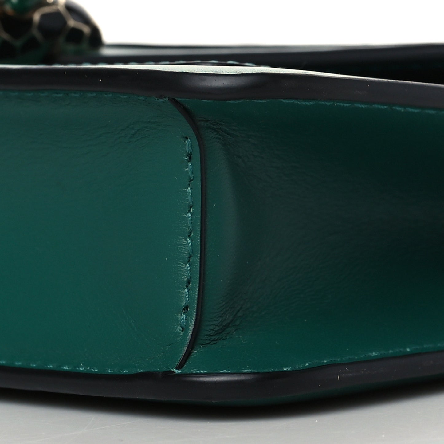Calfskin Serpenti Forever Crossbody Bag Emerald Green