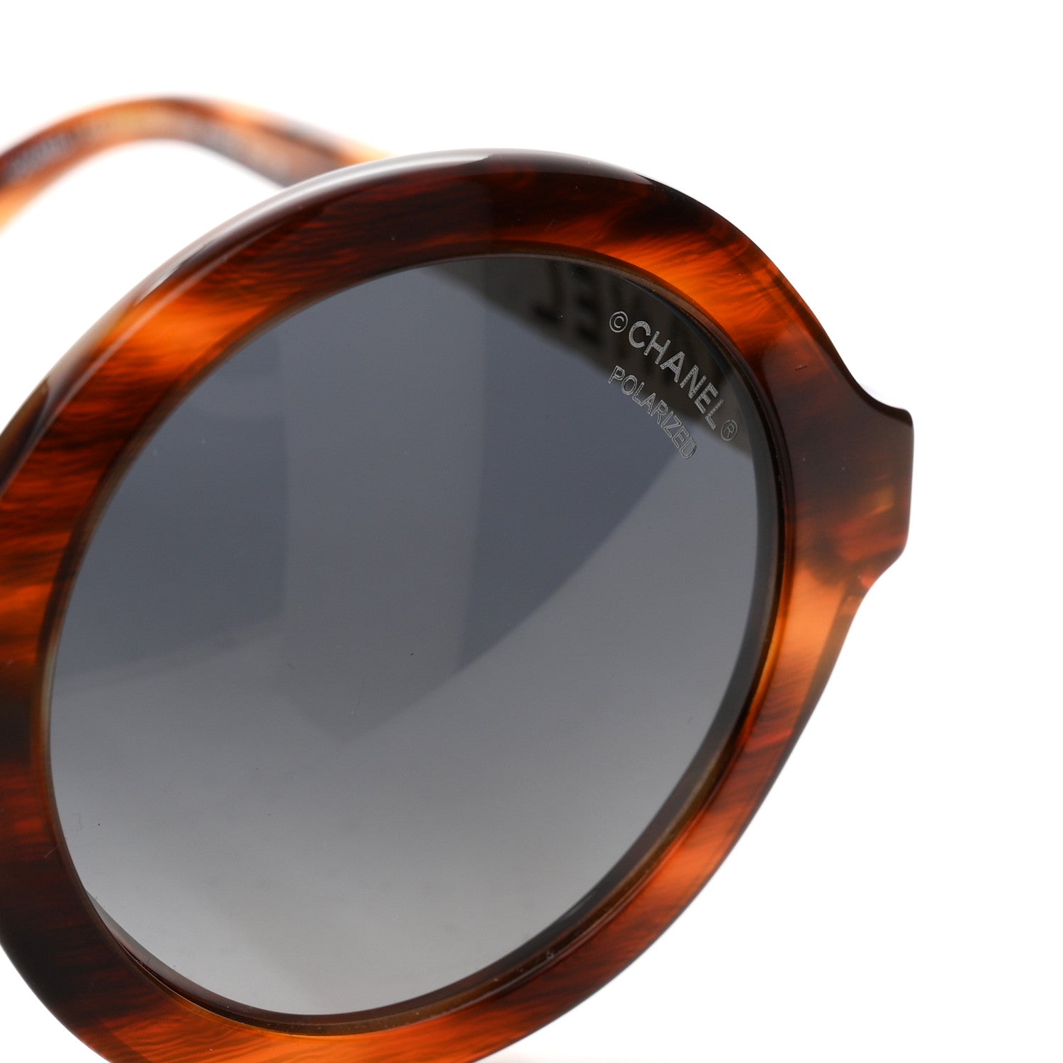Chanel Acetate Polarized Sunglasses 5441 Tortoise 7 of 8