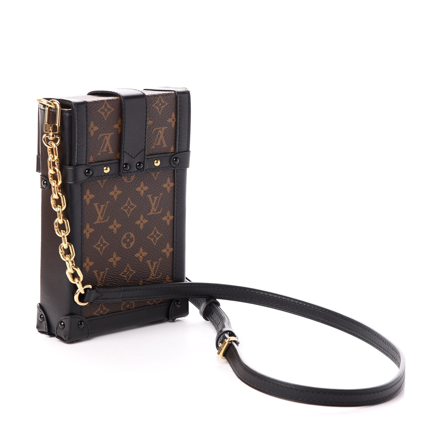 Monogram Pochette Trunk Verticale Black