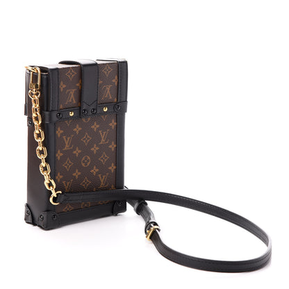 Louis Vuitton Monogram Pochette Trunk Verticale Black 3 of 9