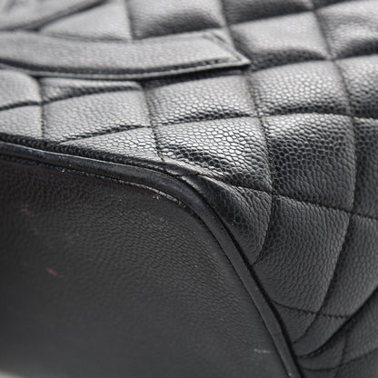 Chanel Caviar Quilted Medallion Tote Black 10 of 17