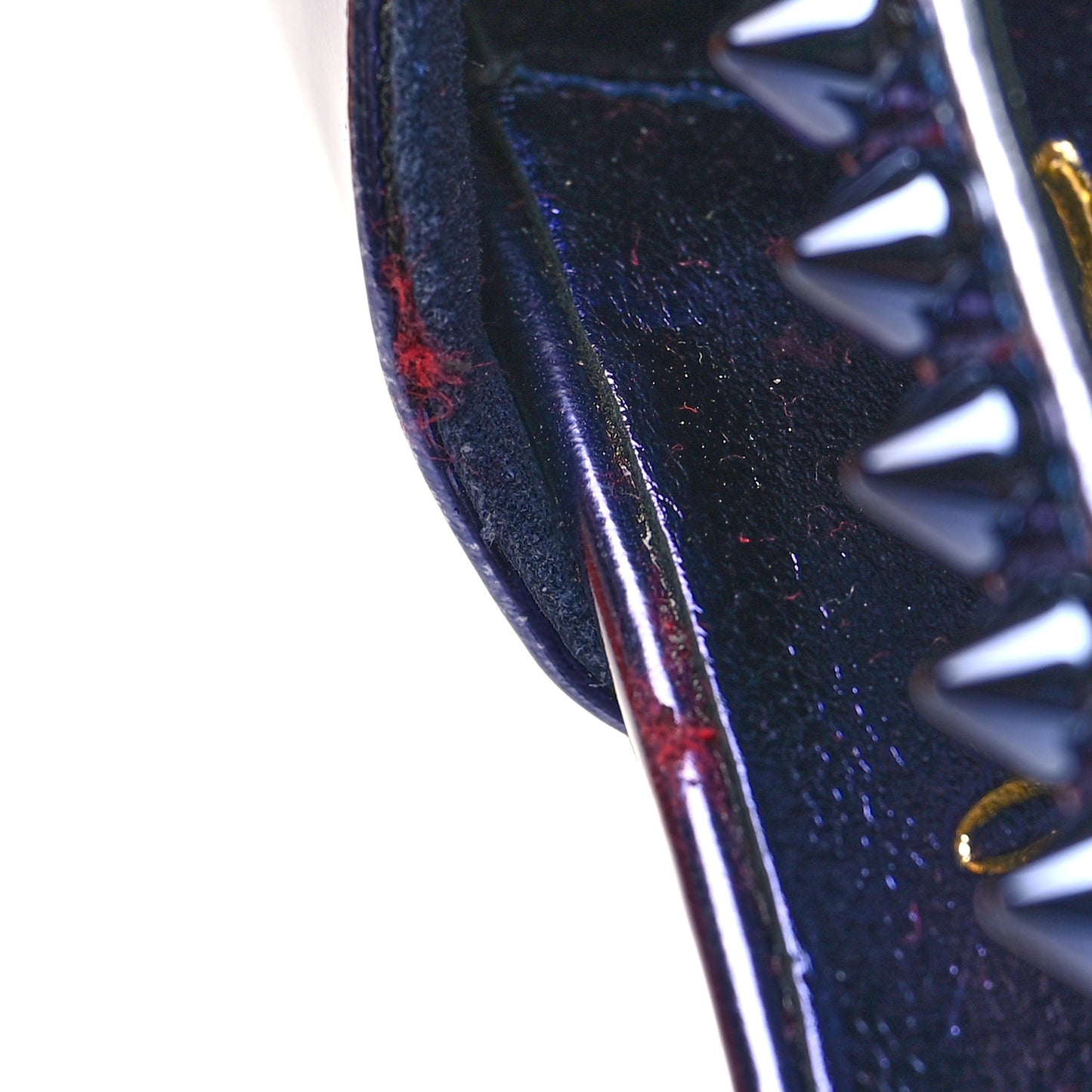 Specchio So Spike 100 Sandals 40.5 By Night