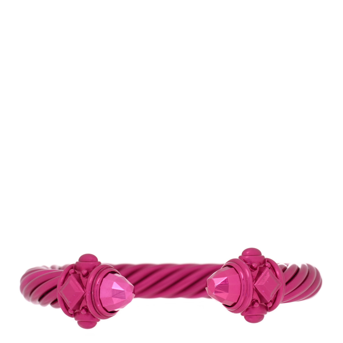 Aluminum 10mm Renaissance Cable Bracelet Pink
