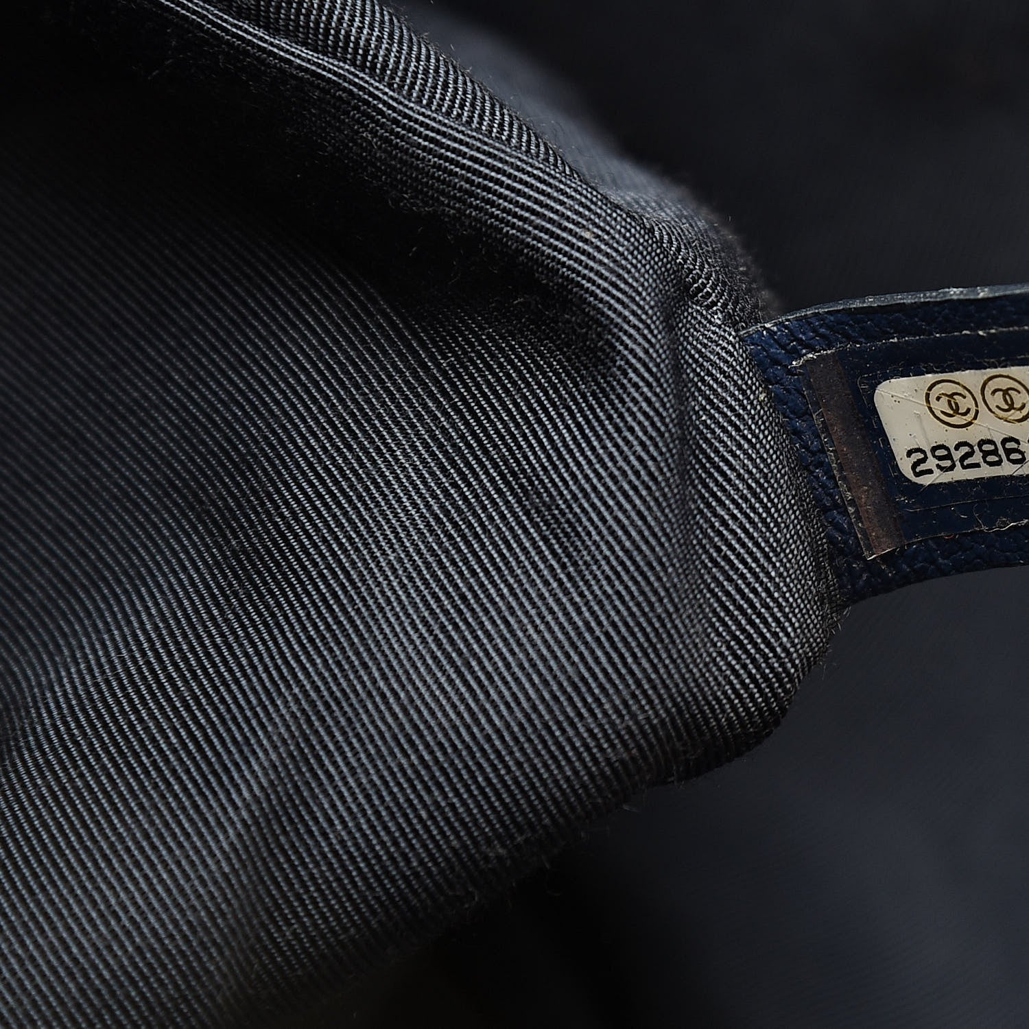 Chanel Goatskin Quilted Maxi 19 Flap Dark Blue 7 of 10