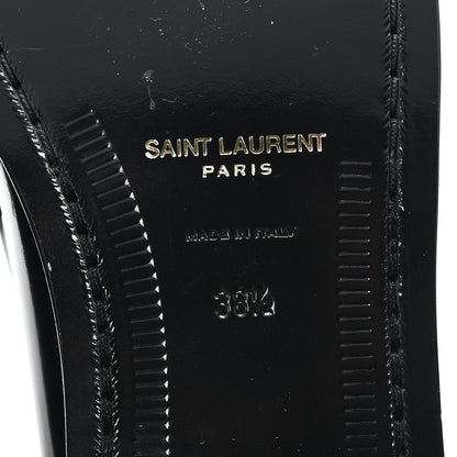Saint Laurent Magnum Lux Chunky Le Loafer Penny Slippers 38.5 Black 7 of 10